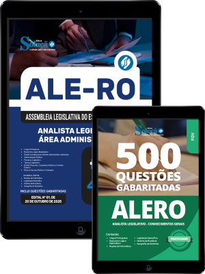Combo ALE-RO 2025 - Analista Legislativo - Área Administrativa - Imagem 1
