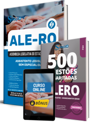Capa Combo ALE-RO 2025 - Assistente Legislativo - Sem especialidade