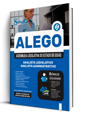 Combo ALEGO 2025 - Analista Legislativo - Analista Administrativo - Imagem 2
