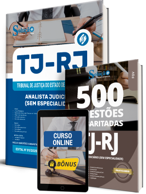 Combo TJ-RJ 2025 - Analista Judiciário (sem especialidade) - Imagem 1