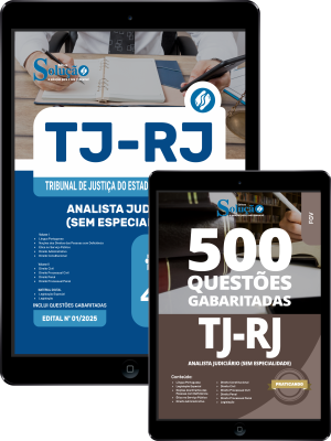 Combo TJ-RJ 2025 - Analista Judiciário (sem especialidade) - Imagem 1