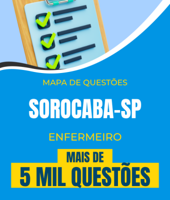 Mapa de Questões Online - Pref. Sorocaba-SP - Enfermeiro - 5 Mil Questões - Imagem 1