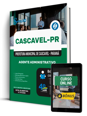 Apostila Prefeitura de Cascavel - PR - Agente Administrativo - Imagem 1