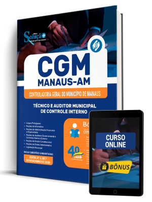 Apostila CGM Manaus-AM 2025 - Técnico Municipal de Controle Interno - Imagem 1