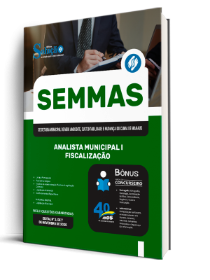 Apostila SEMMAS 2025 - Analista Municipal I (Fiscalização) - Imagem 2