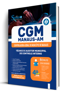 Combo CGM Manaus-AM 2025 - Técnico Municipal de Controle Interno - Imagem 2