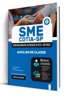 Apostila Prefeitura de Cotia - SP 2026 - Auxiliar de Classe - Imagem 2