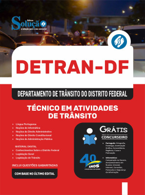 Apostila DETRAN-DF 2026 - Técnico em Atividades de Trânsito - Imagem 3