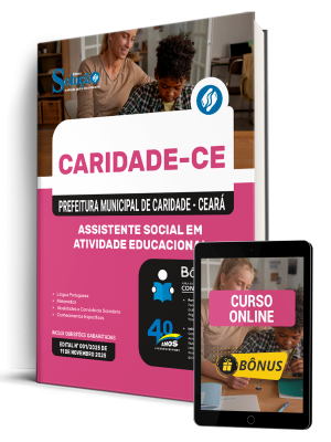 Apostila Prefeitura de Caridade-CE 2025 - Assistente Social em Atividade Educacional - Imagem 1