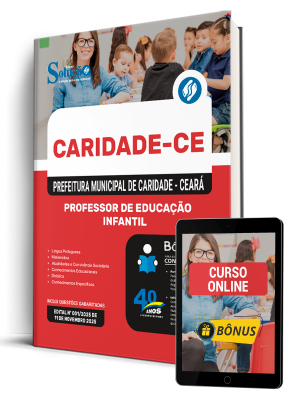 Apostila Prefeitura de Caridade-CE 2025 - Professor de Educação Infantil - Imagem 1