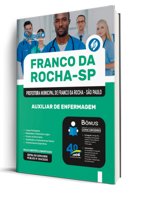 Apostila Prefeitura de Franco da Rocha - SP 2025 - Auxiliar de Enfermagem - Imagem 1