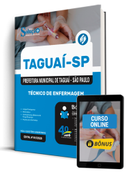 Capa Apostila Prefeitura de Taguaí-SP 2025 - Técnico de Enfermagem