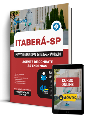 Apostila Prefeitura de Itaberá - SP 2025 - Agente de Combate a Endemias (ACE) - Imagem 1