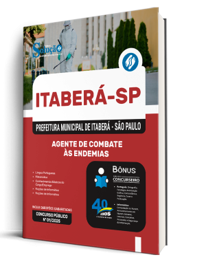 Apostila Prefeitura de Itaberá - SP 2025 - Agente de Combate a Endemias (ACE) - Imagem 2