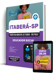 Capa Apostila Prefeitura de Itaberá - SP 2025 - Educador Social