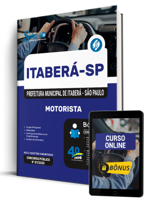 Apostila Prefeitura de Itaberá - SP 2025 - Motorista - Imagem 1
