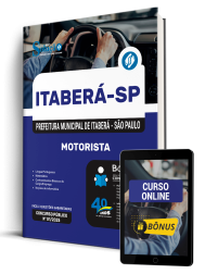 Capa Apostila Prefeitura de Itaberá - SP 2025 - Motorista