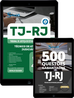 Combo TJ-RJ 2025 - Técnico de Atividade Judiciária - Imagem 1
