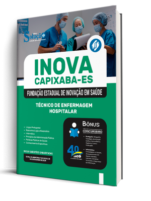 Apostila INOVA Capixaba 2025 - Técnico de Enfermagem - Hospitalar - Imagem 2