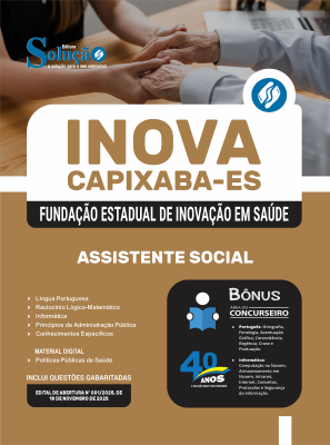 Apostila INOVA Capixaba em PDF 2026 - Assistente Social - Imagem 1