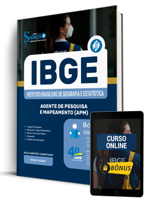 Apostila IBGE 2025 - Agente de Pesquisas e Mapeamento (APM) - Imagem 1