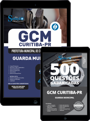 Combo Prefeitura de Curitiba - PR 2026 - Guarda Civil Municipal - Imagem 1