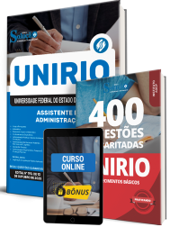 Combo UNIRIO 2025 - Assistente em Administração