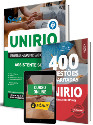 Combo UNIRIO 2026 - Assistente Social - Imagem 1