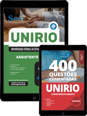 Combo UNIRIO 2025 - Assistente Social - Imagem 1