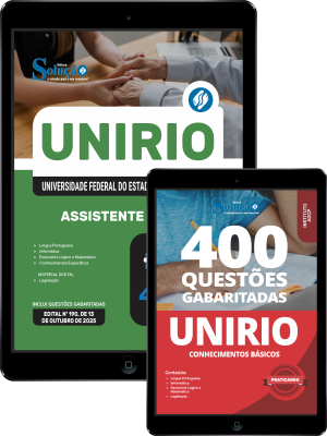 Combo UNIRIO 2026 - Assistente Social - Imagem 1