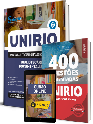 Combo UNIRIO 2025 - Bibliotecário Documentalista - Imagem 1