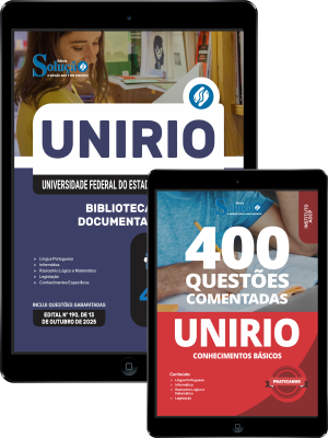 Combo UNIRIO 2025 - Bibliotecário Documentalista - Imagem 1