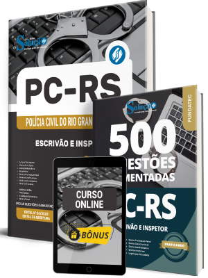 Combo PC-RS 2025 - Escrivão e Inspetor - Imagem 1