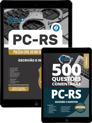 Combo PC-RS 2025 - Escrivão e Inspetor - Imagem 1