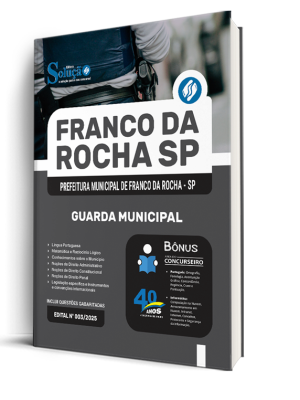 Apostila Prefeitura de Franco da Rocha - SP 2026 - Guarda Municipal - Imagem 2