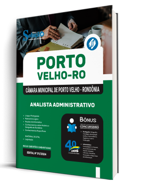 Apostila Câmara de Porto Velho - RO 2025 - Analista Administrativo - Imagem 2
