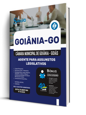 Apostila Câmara de Goiânia - GO 2025 - Agente para Assuntos Legislativos - Imagem 2