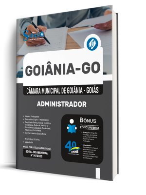 Apostila Câmara de Goiânia - GO 2025 - Administrador - Imagem 2