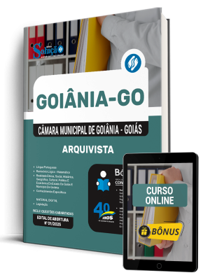 Apostila Câmara de Goiânia - GO 2025 - Arquivista - Imagem 1