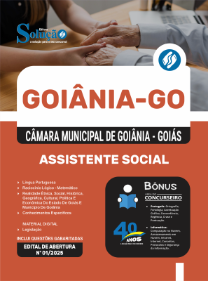 Apostila Câmara de Goiânia - GO 2025 - Assistente Social - Imagem 3