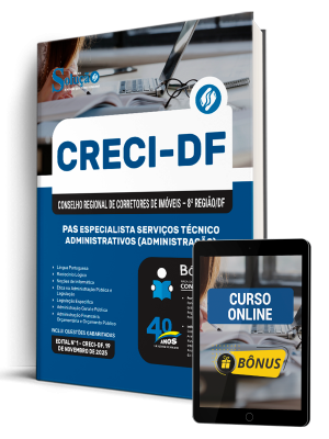 Apostila CRECI-DF 2025 - PAS Especialista Serviços Técnico-Administrativos (Administração) - Imagem 2