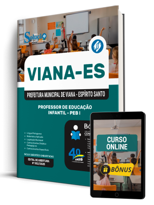 Apostila Prefeitura de Viana-ES 2025 - Professor de Educação Básica I - Educação Infantil (PEB I) - Imagem 2