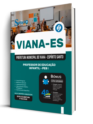 Apostila Prefeitura de Viana-ES 2026 - Professor de Educação Básica I - Educação Infantil (PEB I) - Imagem 2