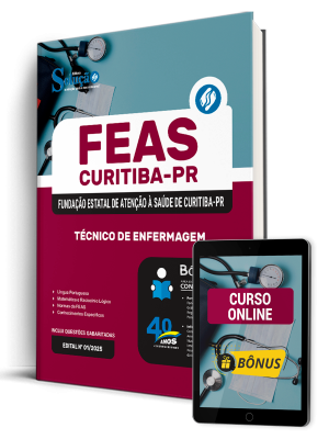 Apostila FEAS Curitiba 2025 - Técnico de Enfermagem - Imagem 1