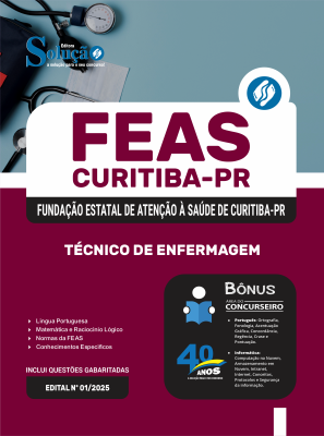 Apostila FEAS Curitiba 2025 - Técnico de Enfermagem - Imagem 3