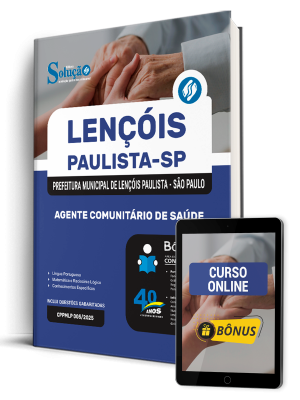 Apostila Prefeitura de Lençóis Paulista - SP 2025 - Agente Comunitário de Saúde - Imagem 1