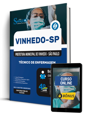 Apostila Prefeitura de Vinhedo - SP 2025 - Técnico de Enfermagem - Imagem 2