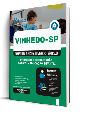 Apostila Prefeitura de Vinhedo - SP 2025 - Professor de Educação Básica I - Educação Infantil - Imagem 1