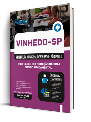 Apostila Prefeitura de Vinhedo - SP 2026 - Professor de Educação Básica I - Ensino Fundamental - Imagem 2