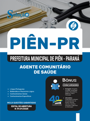 Apostila Prefeitura de Piên-PR 2025 - Agente Comunitário de Saúde - Imagem 3